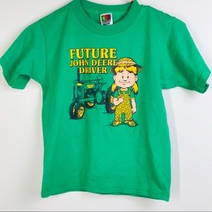 Sold Future John Deere Girls T-shirt Size 10/12